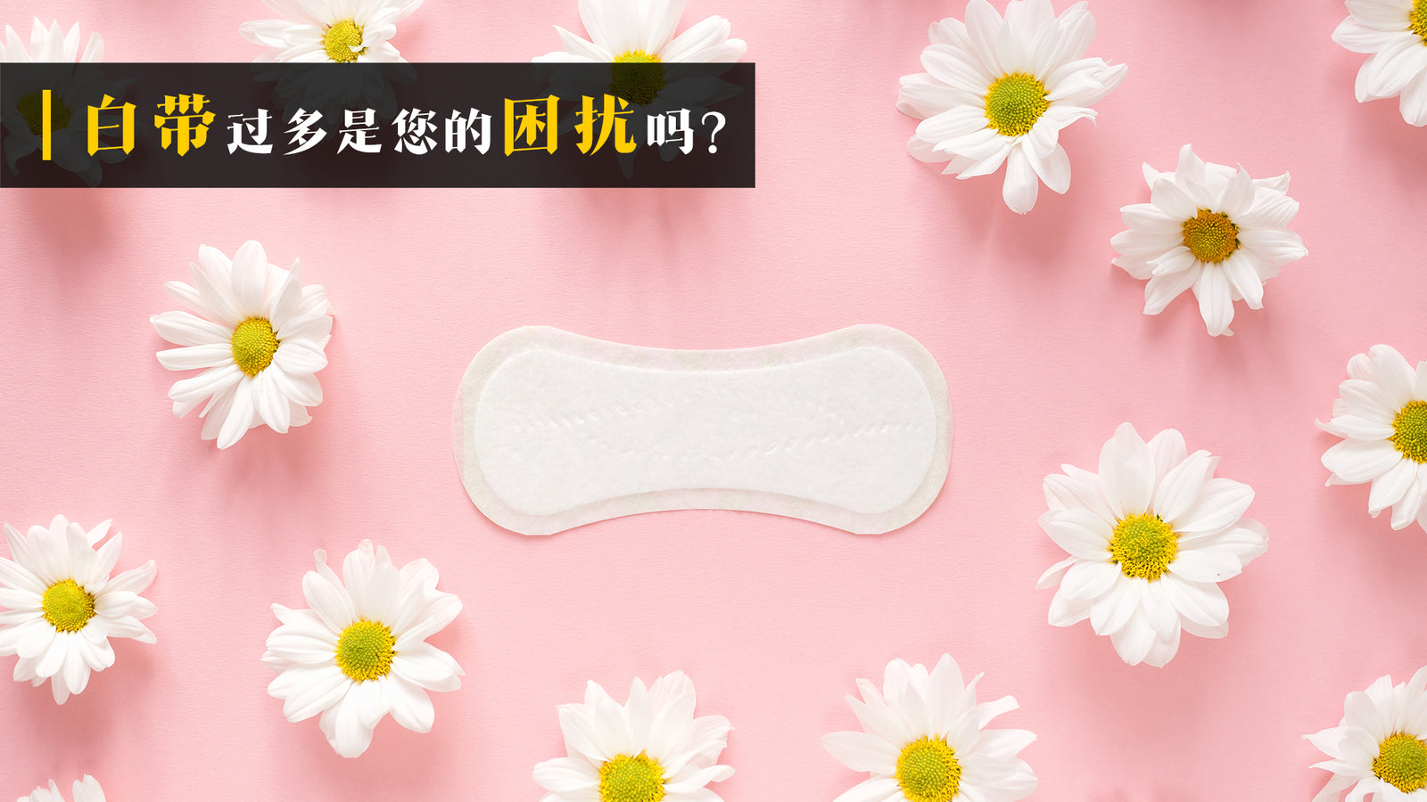白带过多是您的困扰吗?
