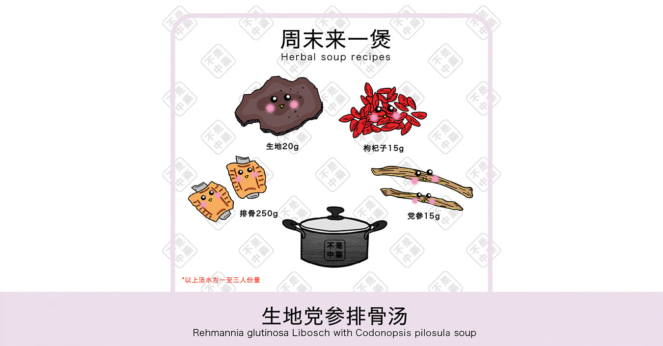 【周末来一煲】生地党参排骨汤