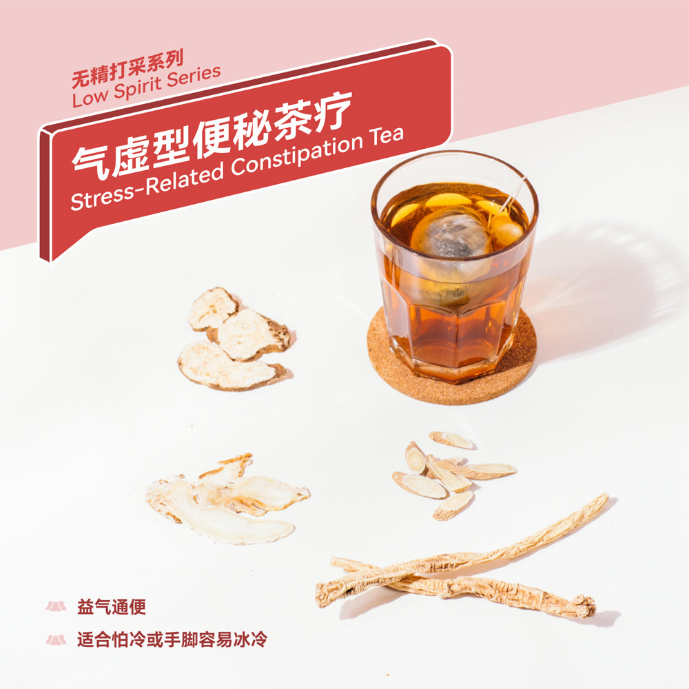 气虚型便秘茶疗 Asthenic Qi Related Constipation Tea