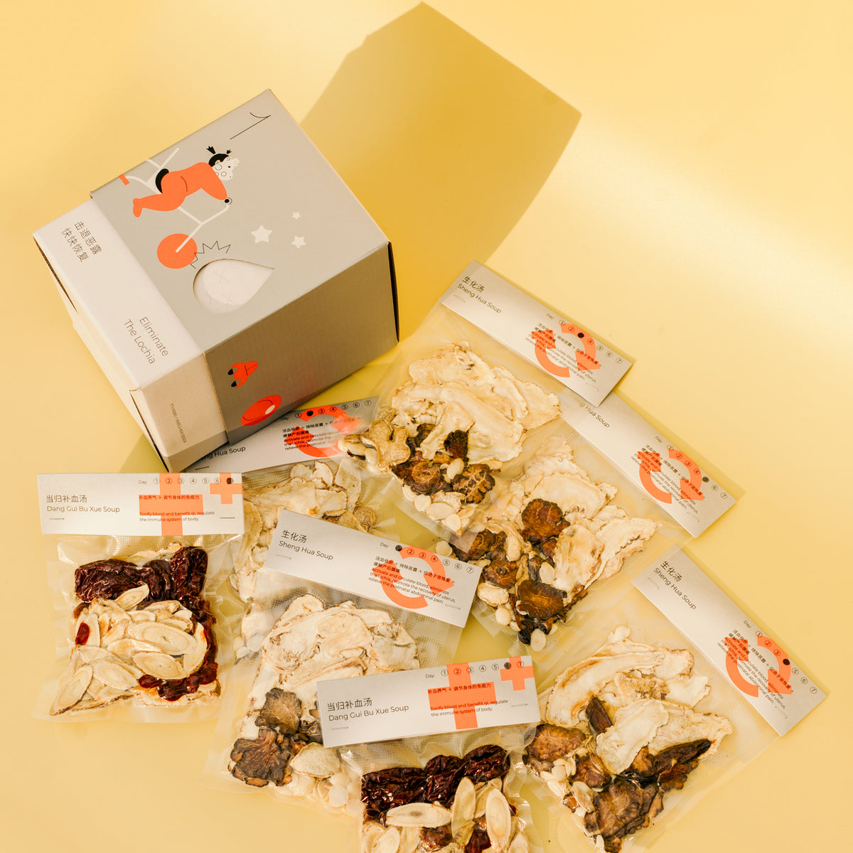 【不是坐月】黄金28天 | 1 对 1 客制化月子汤料配套